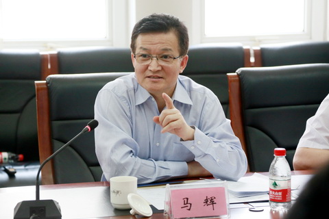 辽宁省教育厅厅长,省委高校工委书记马辉发表讲话