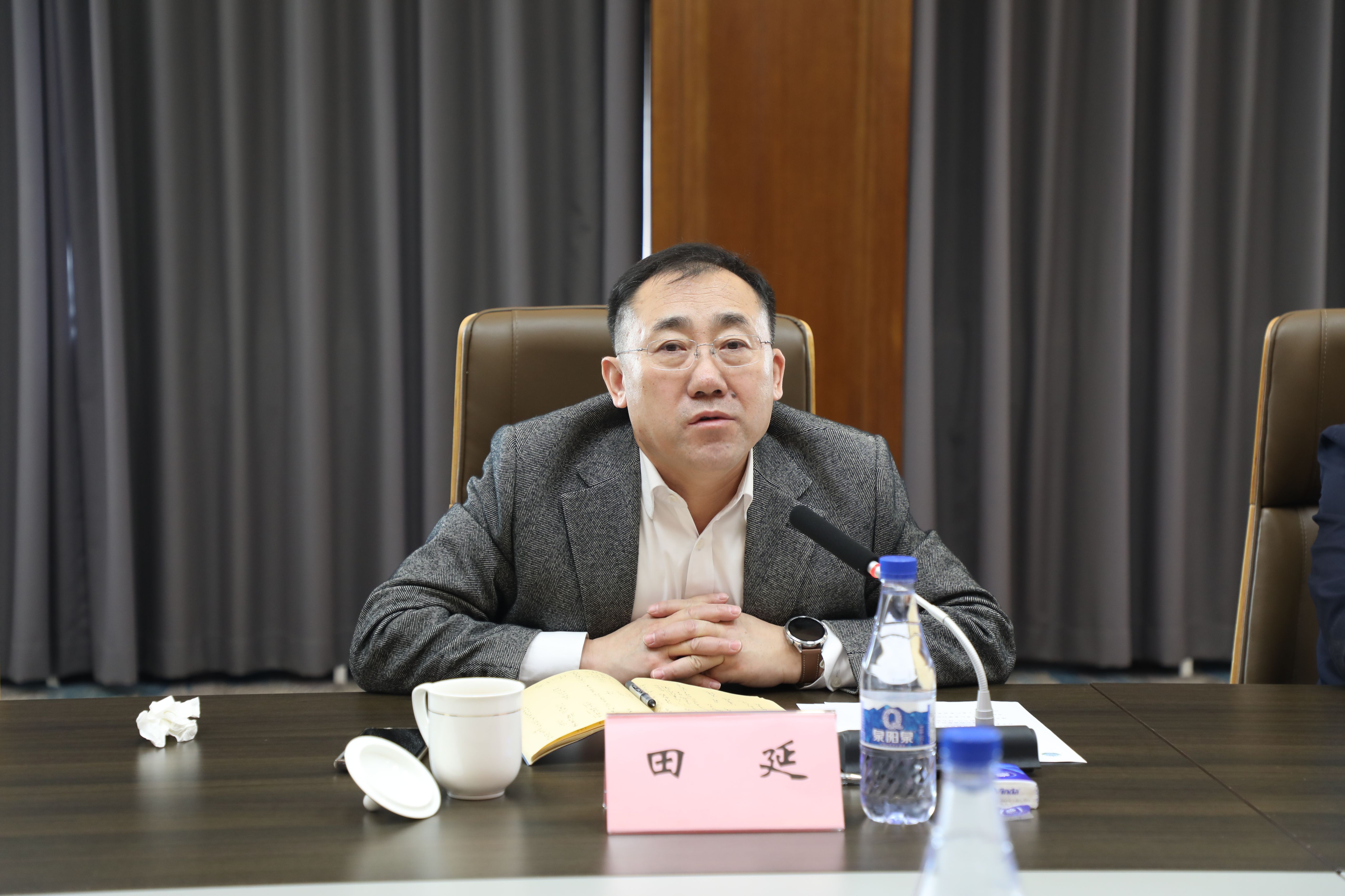 省纪委监委驻省教育厅纪检监察组组长田延一行到辽宁大学调研